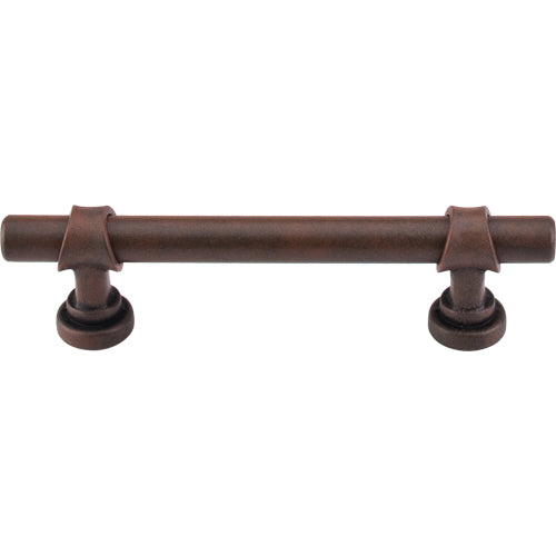Top Knobs - Bit 3 3/4 Inch Center to Center Bar pull - Patina Rouge