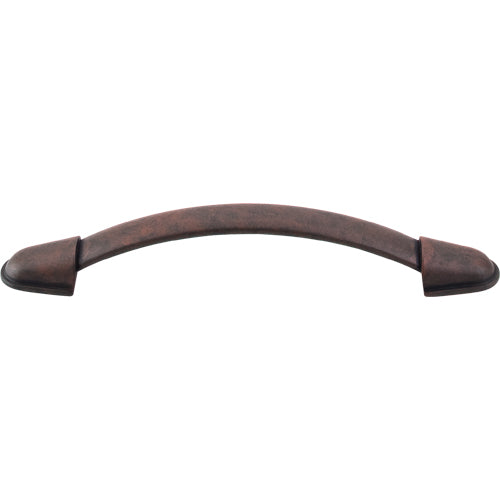 Top Knobs - Buckle 5 1/16 Inch Center to Center Bar pull - Patina Rouge