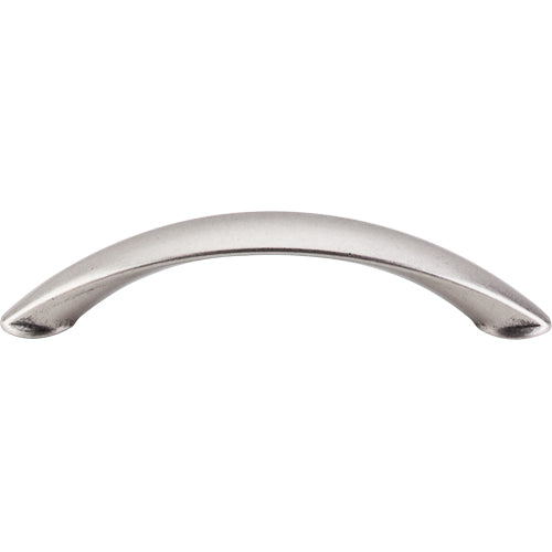 Top Knobs - Arc 4 Inch Center to Center Bar pull - Pewter Antique