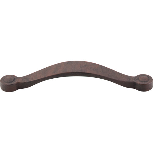 Top Knobs - Saddle 5 1/16 Inch Center to Center Bar pull - Patina Rouge