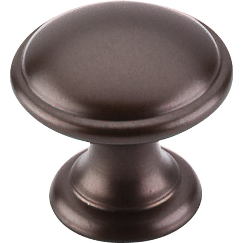 Top Knobs - Rounded 1 1/4 Inch Diameter Round Knob - Oil Rubbed Bronze