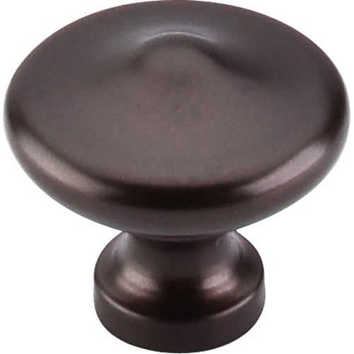 Top Knobs - Peak 1 5/16 Inch Diameter Round Knob - Oil Rubbed Bronze