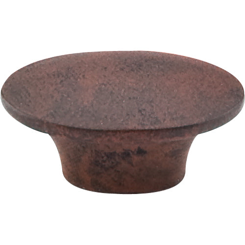 Top Knobs - Dakota 1 1/2 Inch Length Oval Knob - Patina Rouge