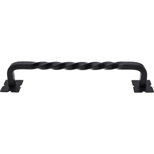 Top Knobs - Normandy Twist 12 Inch Center to Center Appliance pull - Patina Black