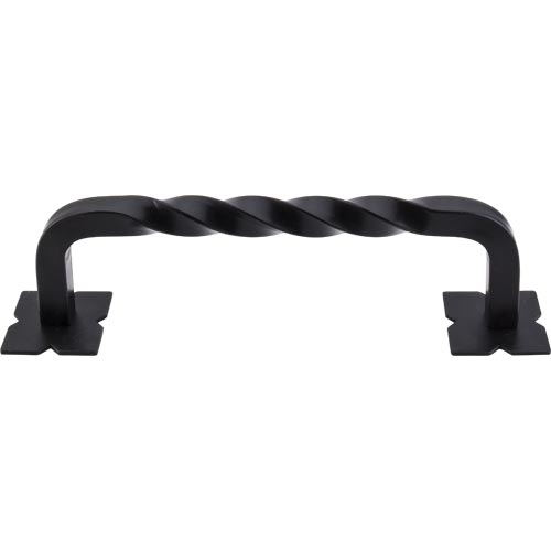 Top Knobs - Normandy Twist 8 Inch Center to Center Appliance pull - Patina Black