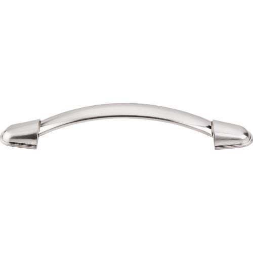 Top Knobs - Buckle 5 1/16 Inch Center to Center Bar pull - Brushed Satin Nickel