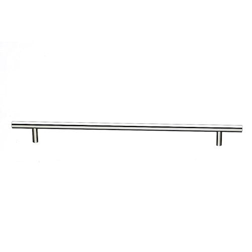Top Knobs - Hopewell 18 7/8 Inch Center to Center Bar pull - Polished Nickel