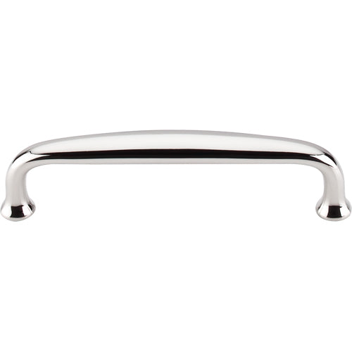 Top Knobs - Charlotte 4 Inch Center to Center Bar pull - Polished Nickel