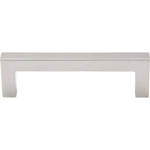 Top Knobs - Square Bar 3 3/4 Inch Center to Center Bar pull - Polished Nickel