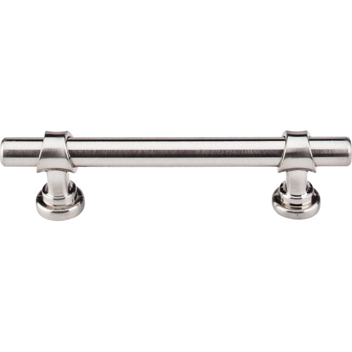 Top Knobs - Bit 3 3/4 Inch Center to Center Bar pull - Brushed Satin Nickel