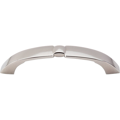 Top Knobs - Lida 3 3/4 Inch Center to Center Bar pull - Polished Nickel
