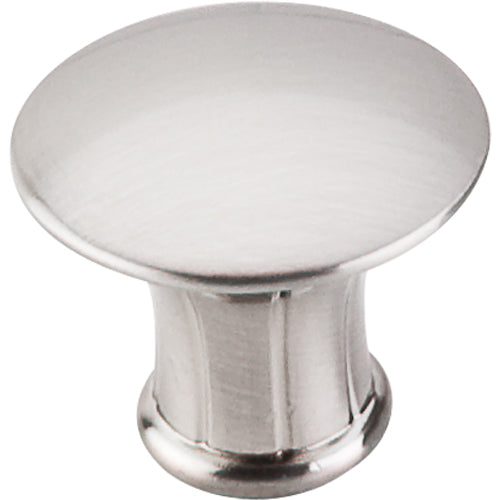 Top Knobs - Lund 1 1/4 Inch Diameter Round Knob - Brushed Satin Nickel