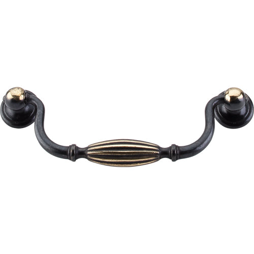 Top Knobs - Tuscany 5 1/16 Inch Center to Center Drop handle - Dark Antique Brass