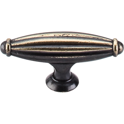 Top Knobs - Tuscany 2 5/8 Inch Length Bar Knob - Dark Antique Brass