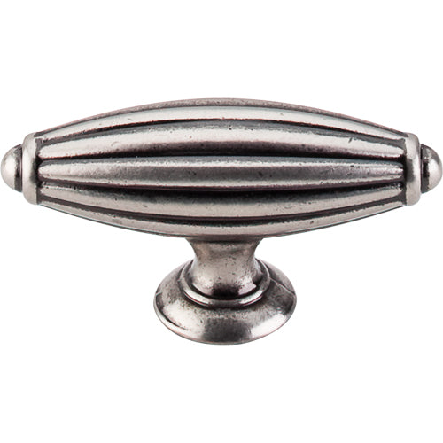 Top Knobs - Tuscany 2 7/8 Inch Length Bar Knob - Pewter Antique