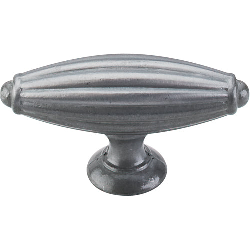 Top Knobs - Tuscany 2 7/8 Inch Length Bar Knob - Pewter Light