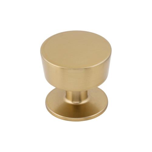 Top Knobs - Essex 1 3/16 Inch Diameter Cylindrical Knob - Honey Bronze