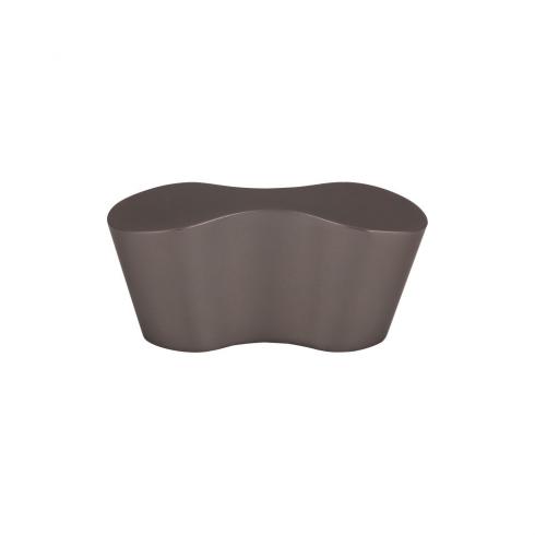 Top Knobs - Infinity 2 1/8 Inch Length Oval Knob - Ash Gray