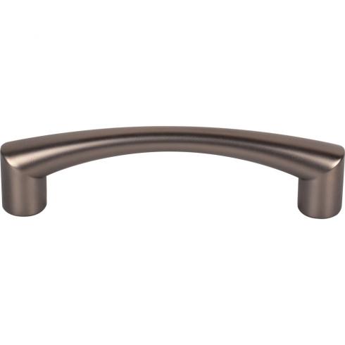 Top Knobs - Hidra 3 3/4 Inch Center to Center Bar pull - Ash Gray