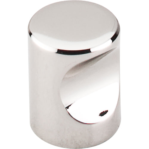 Top Knobs - Indent 3/4 Inch Diameter Round Knob - Polished Nickel