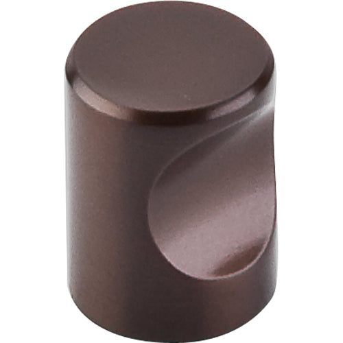 Top Knobs - Indent 3/4 Inch Diameter Round Knob - Oil Rubbed Bronze