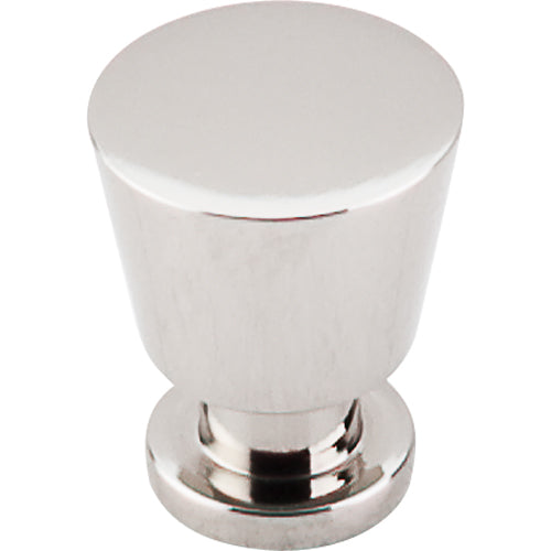 Top Knobs - Rocks 7/8 Inch Diameter Round Knob - Polished Nickel