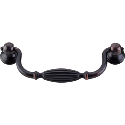 Top Knobs - Tuscany 5 1/16 Inch Center to Center Drop handle - Tuscan Bronze