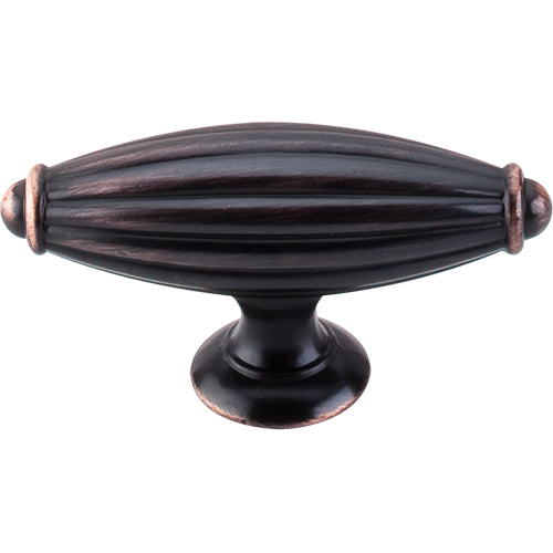 Top Knobs - Tuscany 2 7/8 Inch Length Bar Knob - Tuscan Bronze