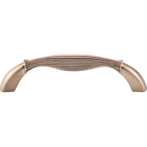 Top Knobs - Straight 3 3/4 Inch Center to Center Bar pull - Brushed Bronze