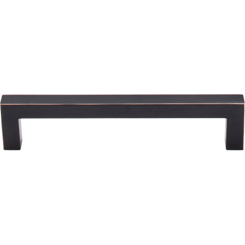 Top Knobs - Square Bar 5 1/16 Inch Center to Center Bar pull - Tuscan Bronze
