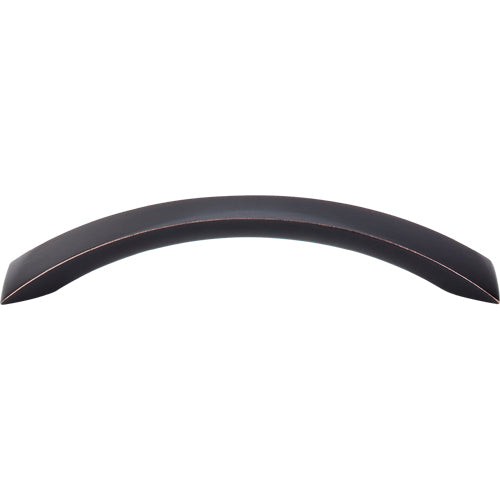 Top Knobs - Crescent Flair 5 1/16 Inch Center to Center Bar pull - Tuscan Bronze