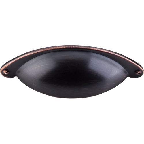 Top Knobs - Arendal 2 1/2 Inch Center to Center Cup/Bin pull - Tuscan Bronze