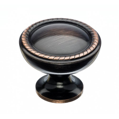 Top Knobs - Emboss 1 1/4 Inch Diameter Round Knob - Tuscan Bronze