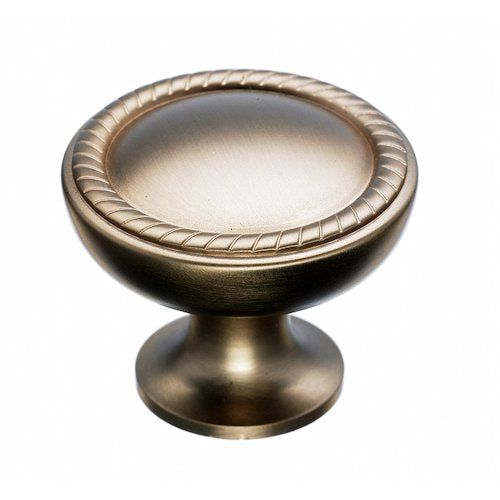 Top Knobs - Emboss 1 1/4 Inch Diameter Round Knob - Brushed Bronze