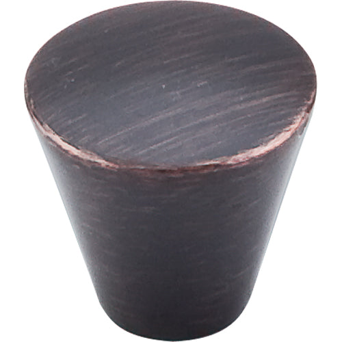 Top Knobs - Cone 1 1/16 Inch Diameter Round Knob - Tuscan Bronze