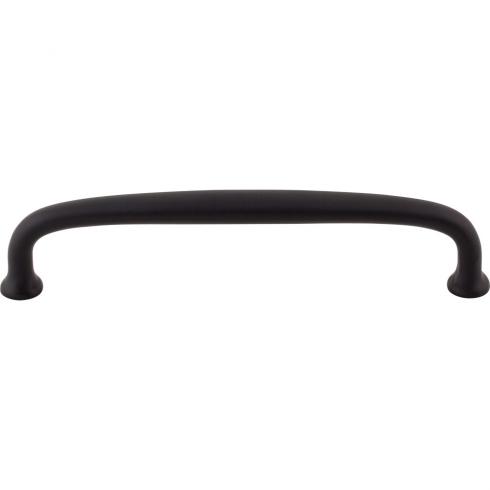 Top Knobs - Charlotte 6 Inch Center to Center Bar pull - Flat Black