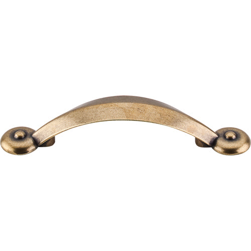 Top Knobs - Angle 3 Inch Center to Center Bar pull - German Bronze