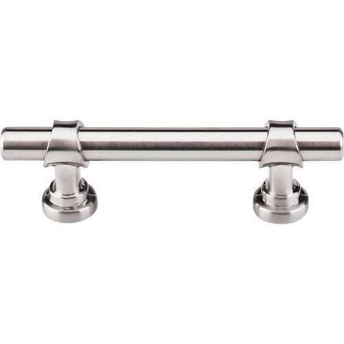 Top Knobs - Bit 3 Inch Center to Center Bar pull - Brushed Satin Nickel