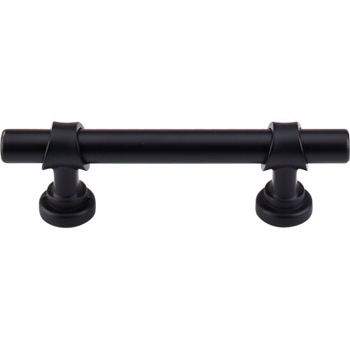 Top Knobs - Bit 3 Inch Center to Center Bar pull - Flat Black