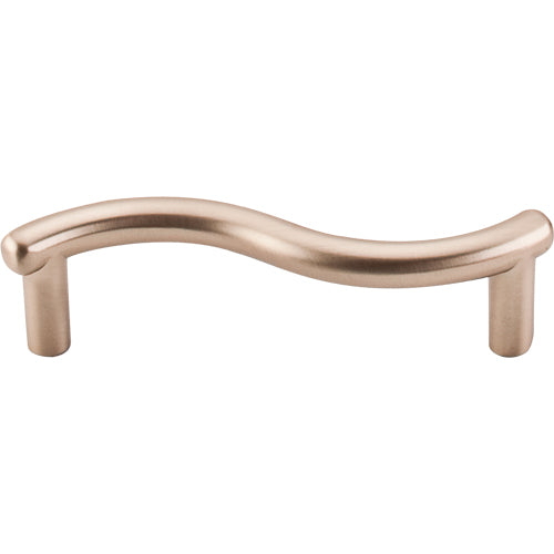 Top Knobs - Spiral 3 Inch Center to Center Bar pull - Brushed Bronze