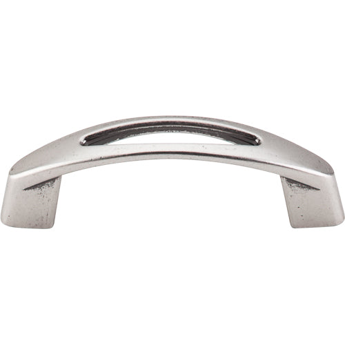 Top Knobs - Verona 3 Inch Center to Center Bar pull - Pewter Antique