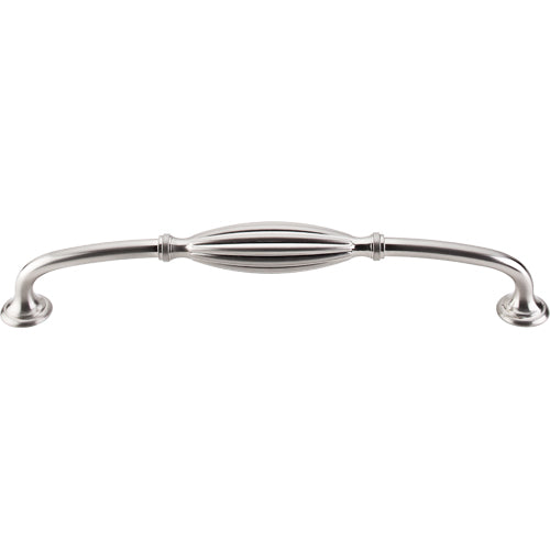 Top Knobs - Tuscany 8 13/16 Inch Center to Center Bar pull - Brushed Satin Nickel