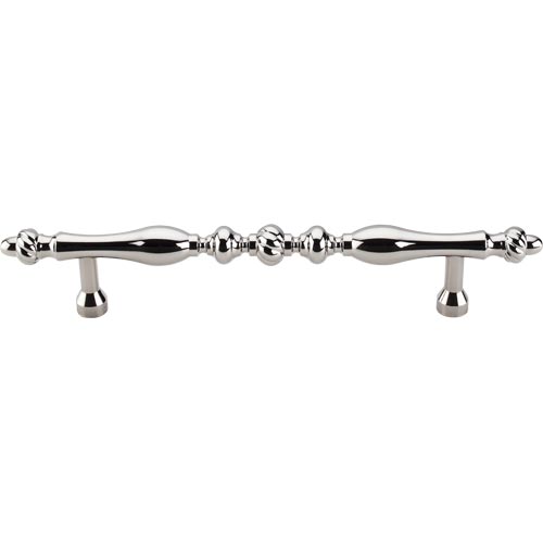 Top Knobs - Somerset Melon 7 Inch Center to Center Bar pull - Polished Nickel