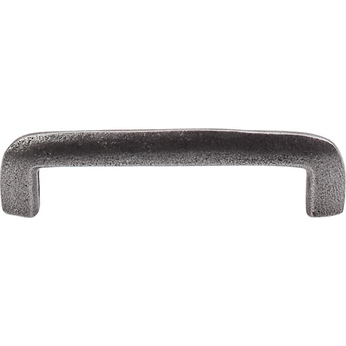 Top Knobs - Wedge 3 13/16 Inch Center to Center Bar pull - Cast Iron