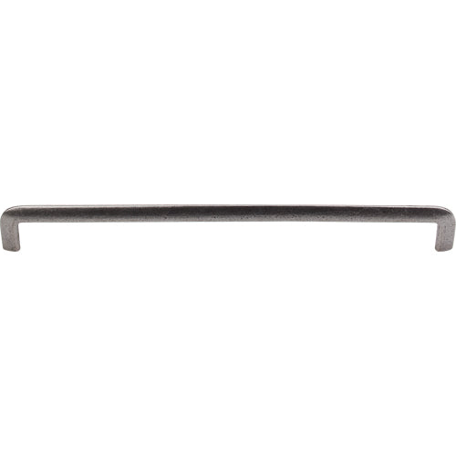 Top Knobs - Wedge 12 Inch Center to Center Bar pull - Cast Iron