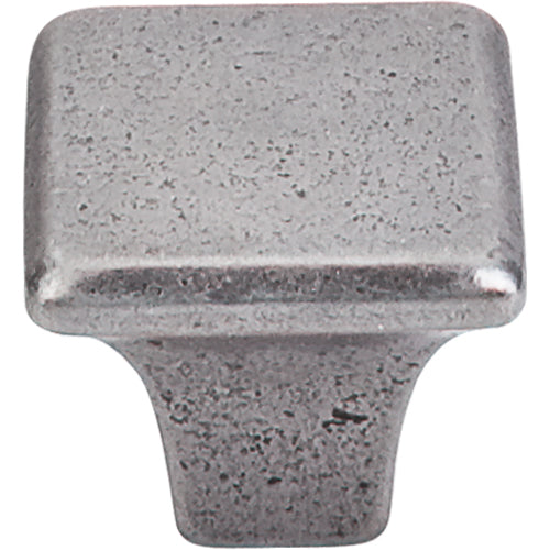 Top Knobs - Britannia 1 1/4 Inch Length Square Knob - Cast Iron