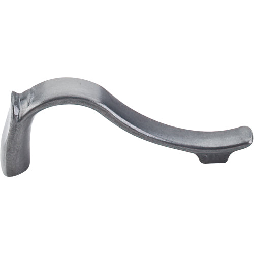Top Knobs - Dover Latch 2 1/2 Inch Center to Center Novelty Pull - Pewter Light
