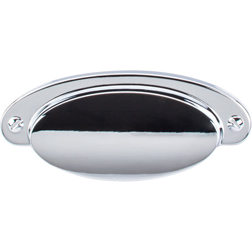 Top Knobs - Dakota 2 9/16 Inch Center to Center Cup/Bin pull - Polished Chrome
