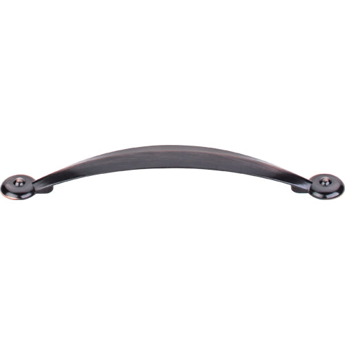 Top Knobs - Angle 5 1/16 Inch Center to Center Bar pull - Tuscan Bronze