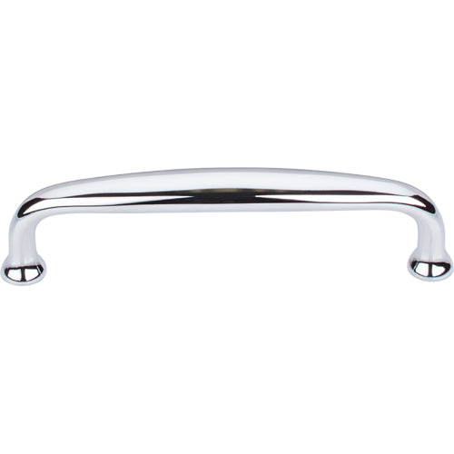 Top Knobs - Charlotte 4 Inch Center to Center Bar pull - Polished Chrome